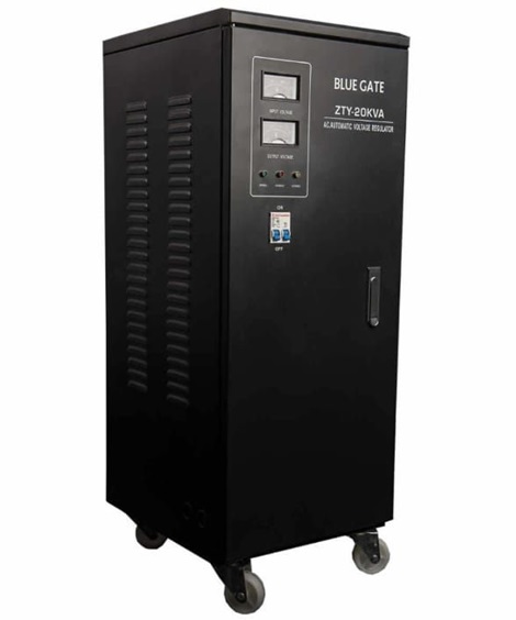 BlueGate 20KVA Voltage Servo AVR Stabilizer – reliable automatic voltage regulator for home and industrial use
