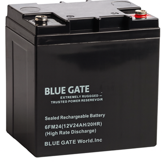 Bluegate 24Ah 12V battery – reliable power solution for inverters and solar systems
